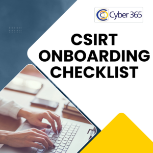 CSIRT Onboarding Checklist